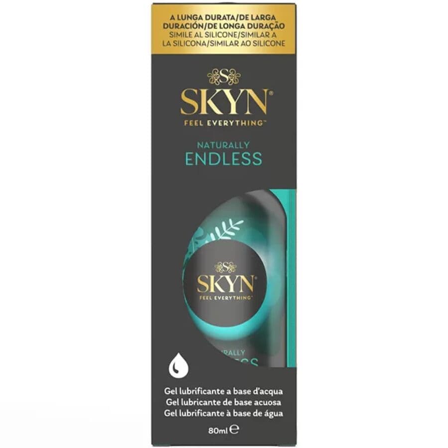 Skyn Naturally Endless – Gleitgel auf Wasserbasis mit langem Halt