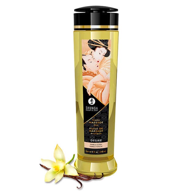 Shunga Fetish Vanilla – Erotisches Massageöl
