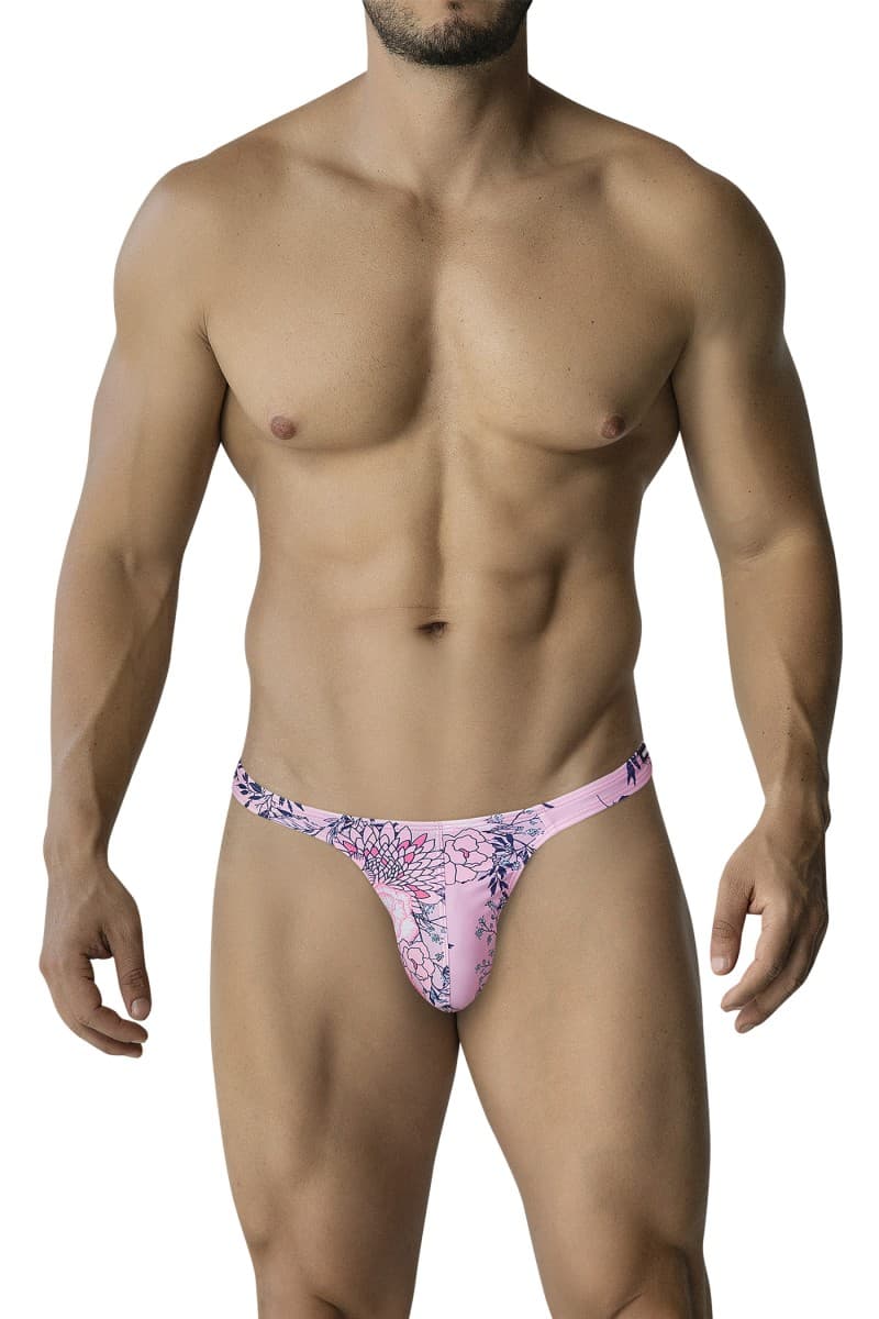 Cut4Men SPX – Brazilian-Thong mit zartem Blütenprint
