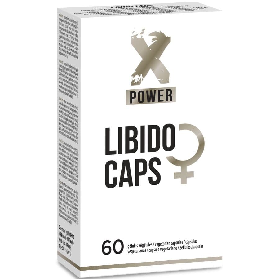 Labophyto Xpower Libido Caps – Nahrungsergänzung für Frauen, 60 Kapseln
