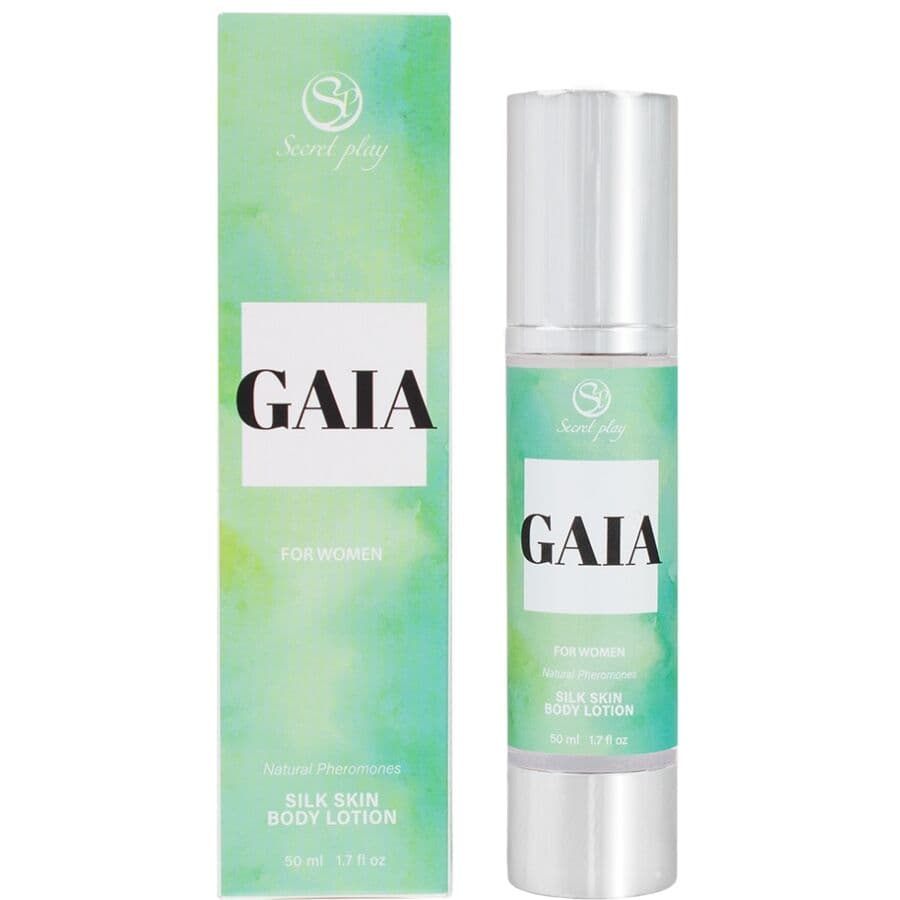 SecretPlay Gaia – Seidenhaut-Körperlotion für Frauen, 50 ml