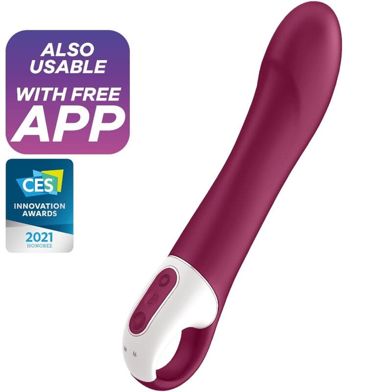 Satisfyer Big Heat – G-Punkt-Vibrator mit Wärmefunktion