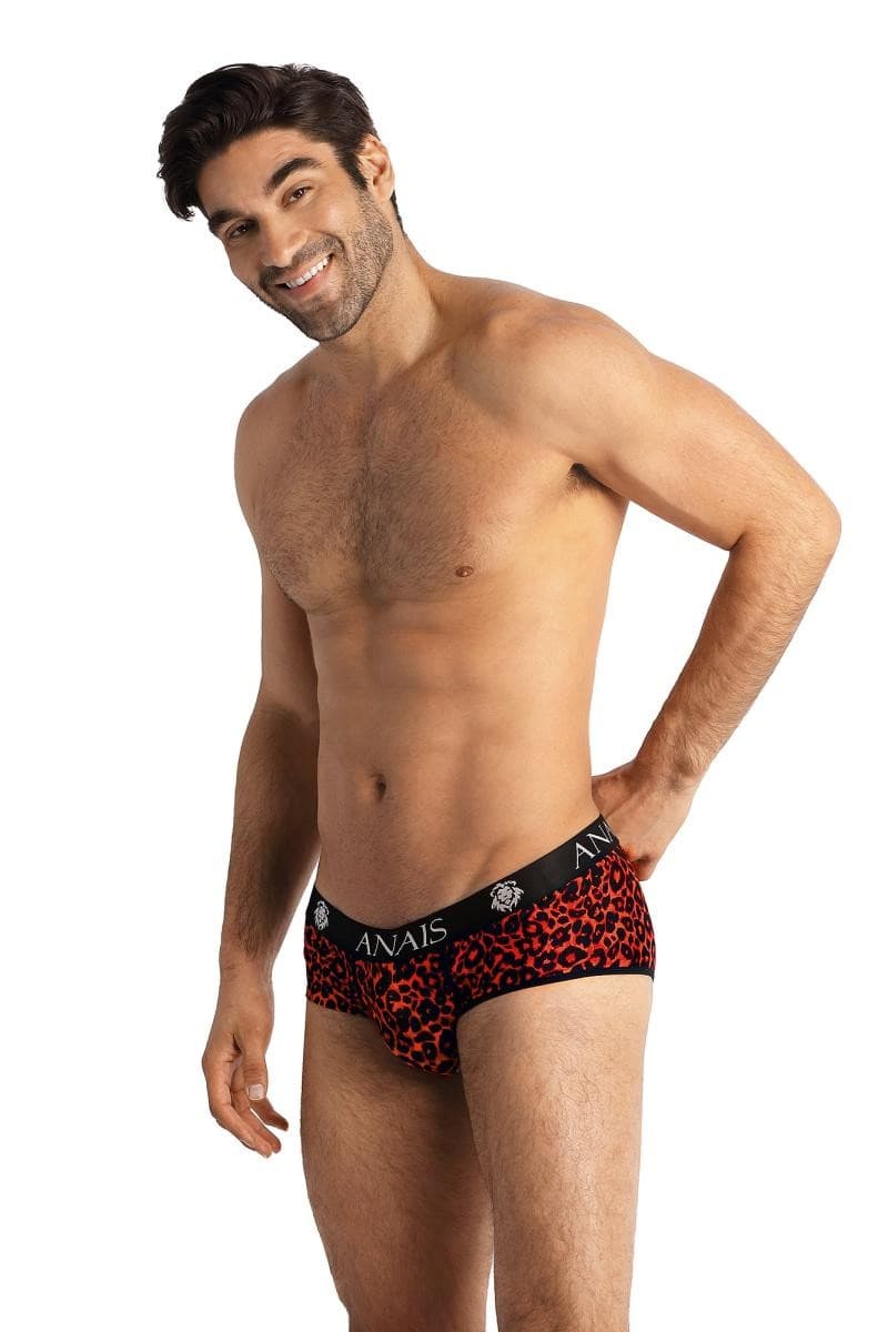Anais for Men Tribal – Shorty mit Leo-Print