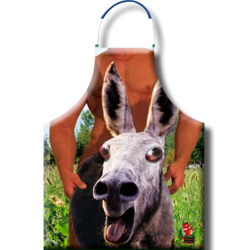 Diablo Picante – Party-Schürze mit Esel-Motiv
