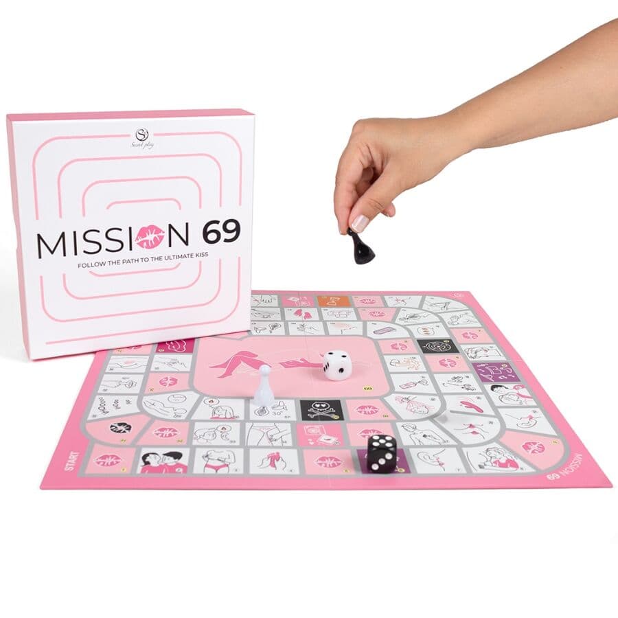 Secret Play Mission 69 – Erotisches Spiralbrettspiel für Paare