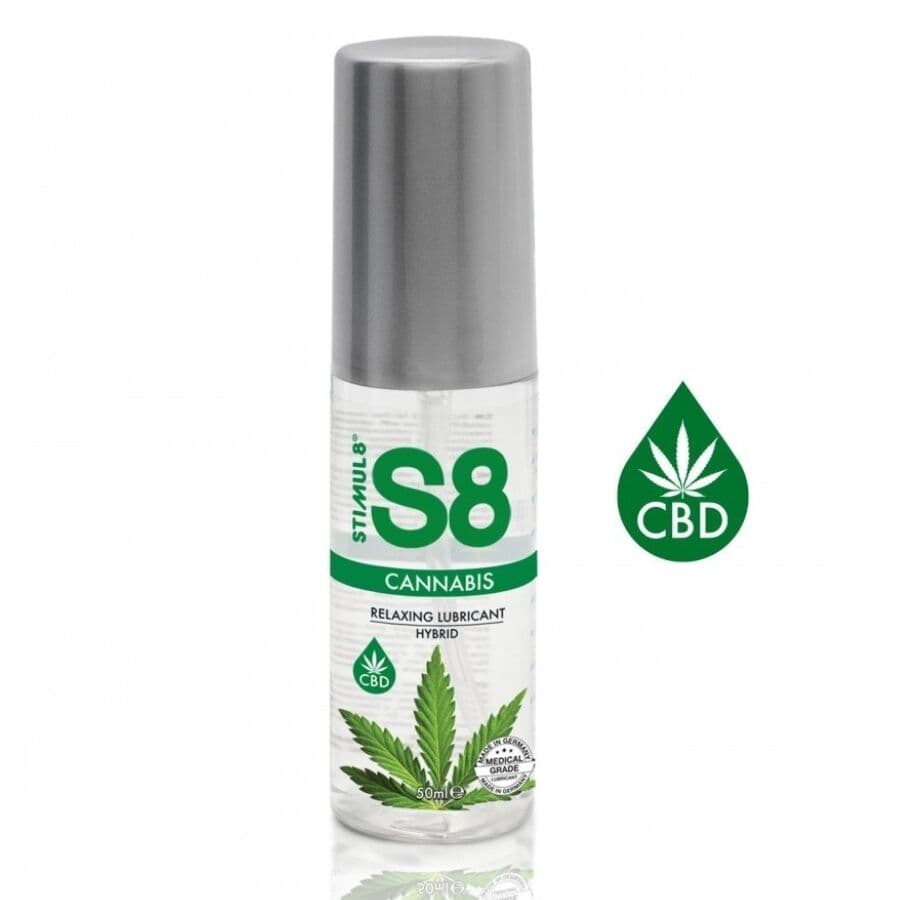 Stimul8 S8 Cannabis Hybrid – Gleitgel auf Wasser- und Silikonbasis mit Wärmeeffekt