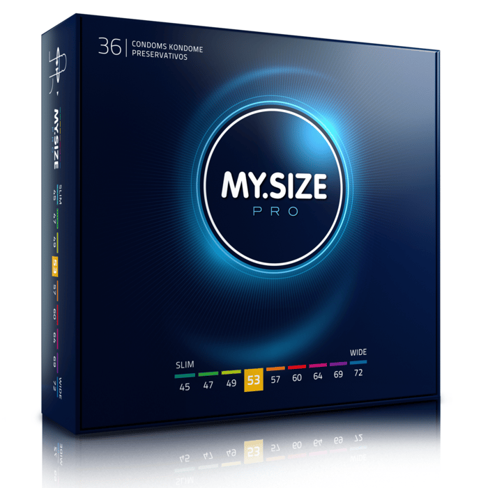 My Size Pro – Kondome aus VYTEX-Latex in neun Nennbreiten – 53 mm / 36 Stück, Ansicht 13