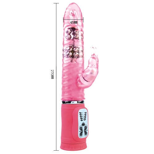Baile Rampante 10F – Rotierender Rabbit-Vibrator mit Doppelmotor