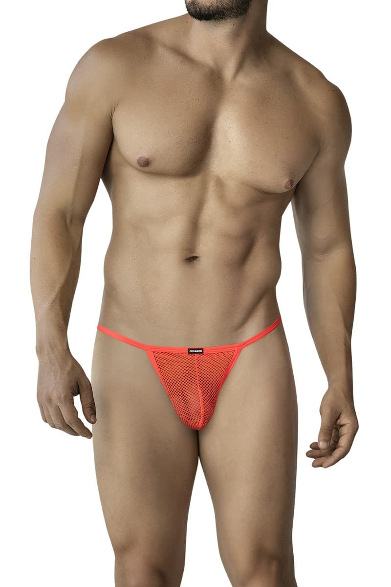 Cut4Men Mesh – Tanga in Orange