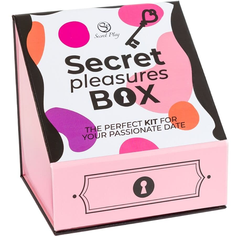 Secret Play Vergnügungsbox für Paare – Würfel, Vibrationskugel und Federstift