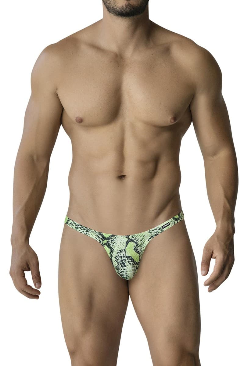 Cut4Men Instinct String Tanga – String in Grün/Schwarz