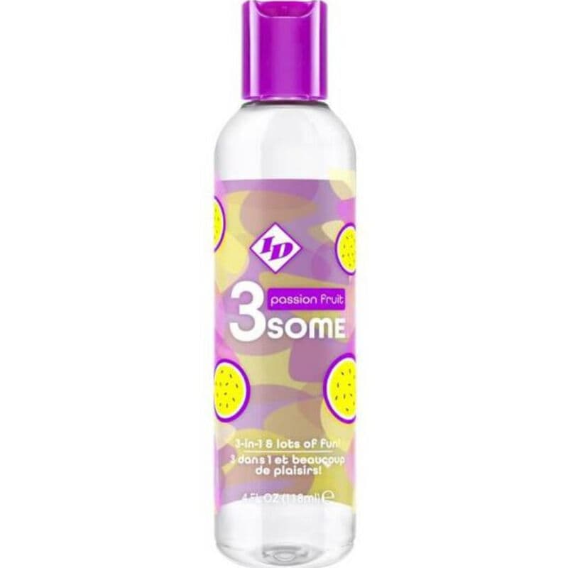 ID 3Some – Gleitgel mit Passionsfrucht-Geschmack, 3-in-1