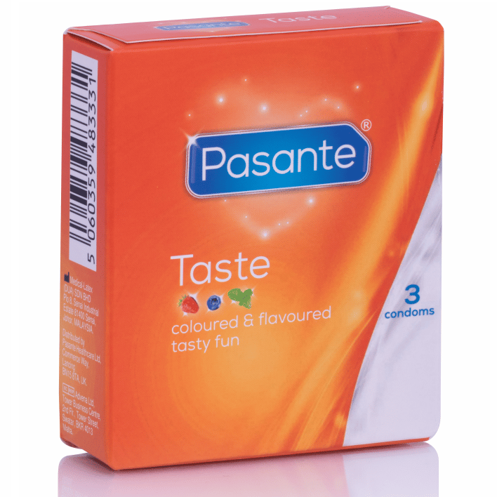 Pasante Kondome Aromen – Weiche Kondome mit vier Geschmacksrichtungen