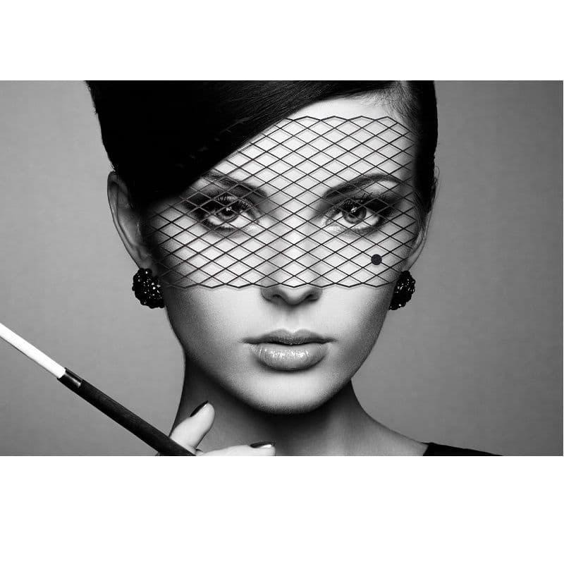 Bijoux Indiscrets Louise – selbstklebende Vinylmaske