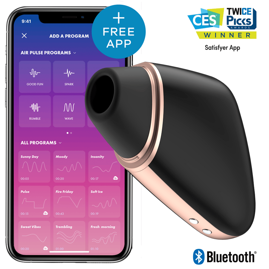 Satisfyer Love Triangle – Druckwellenvibrator mit App-Steuerung