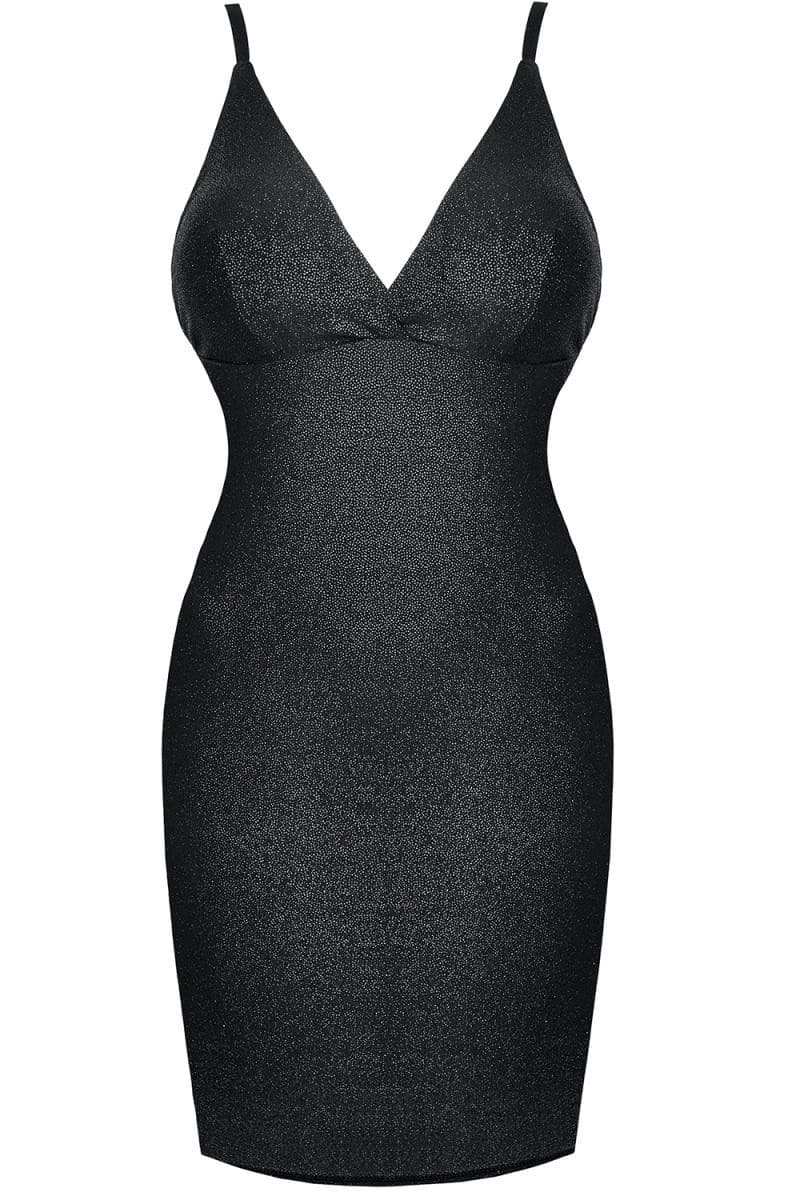 Demoniq Carnival Party Line – Minikleid, Schwarz