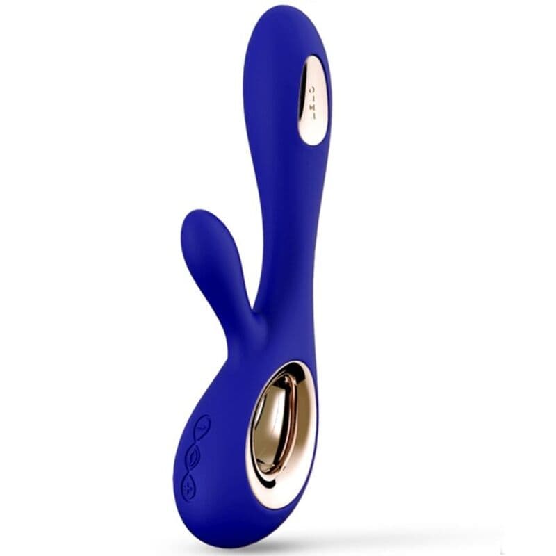 Lelo Soraya Wave – Rabbit-Vibrator mit WaveMotion, Mitternachtblau
