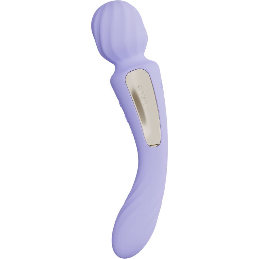 Lelo Switch Wanda doppelseitiger Vibrator, seitliche Ansicht der ergonomischen Silhouette