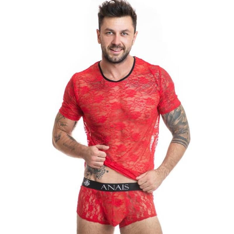 Anais Men Brave – Herren-T-Shirt aus Stretch-Material