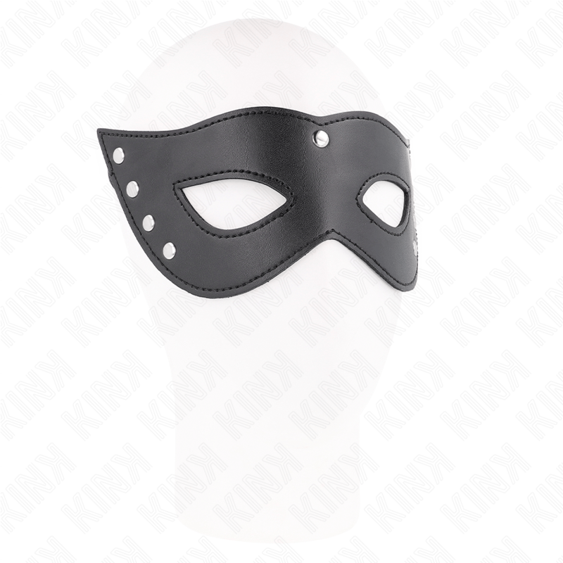 Kink Augenmaske mit 4 Nieten – Bondage-Maske, 28 x 8 cm
