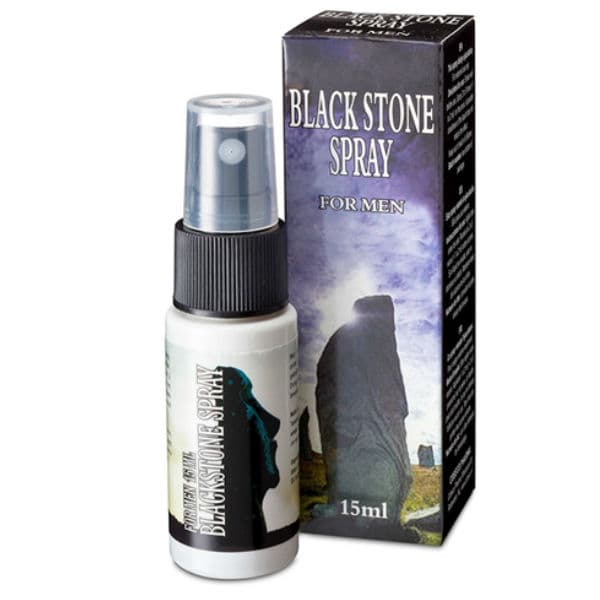 Cobeco Black Stone – Verzögerungsspray für Männer, 15 ml