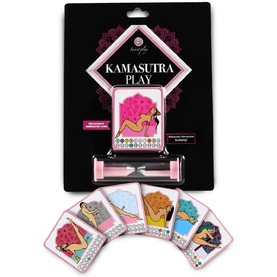 SecretPlay Kamasutra Play – Kartenspiel mit Positionskarten für Paare