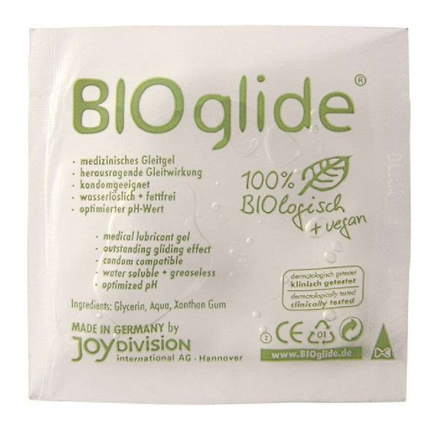 Joydivision Bioglide – Flüssiges Schmiermittel, Monodose 3 ml