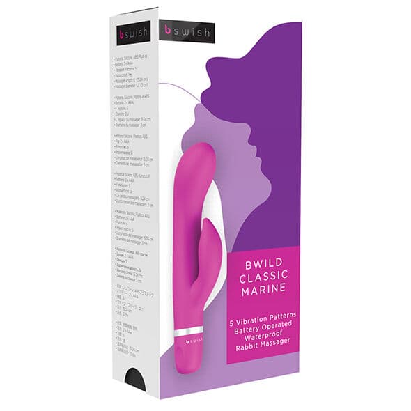 B Swish Bwild Classic Marine – Rabbit-Vibrator, Cerise