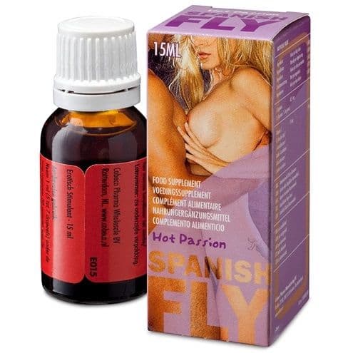 Cobeco Spanish Fly Hot Passion – Stimulierende Tropfen mit L-Arginin und Vitamin C