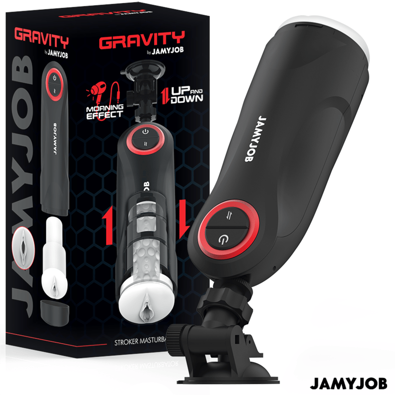 Jamyjob Gravity – automatischer Masturbator mit Stoßfunktion
