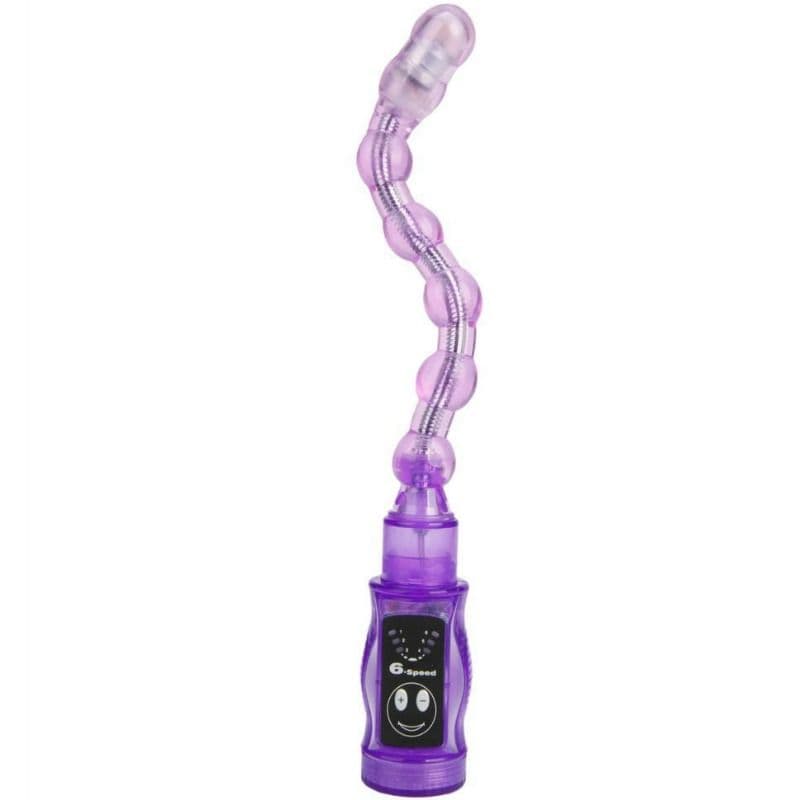 Baile Distortion – biegbare Analperlen mit Vibration