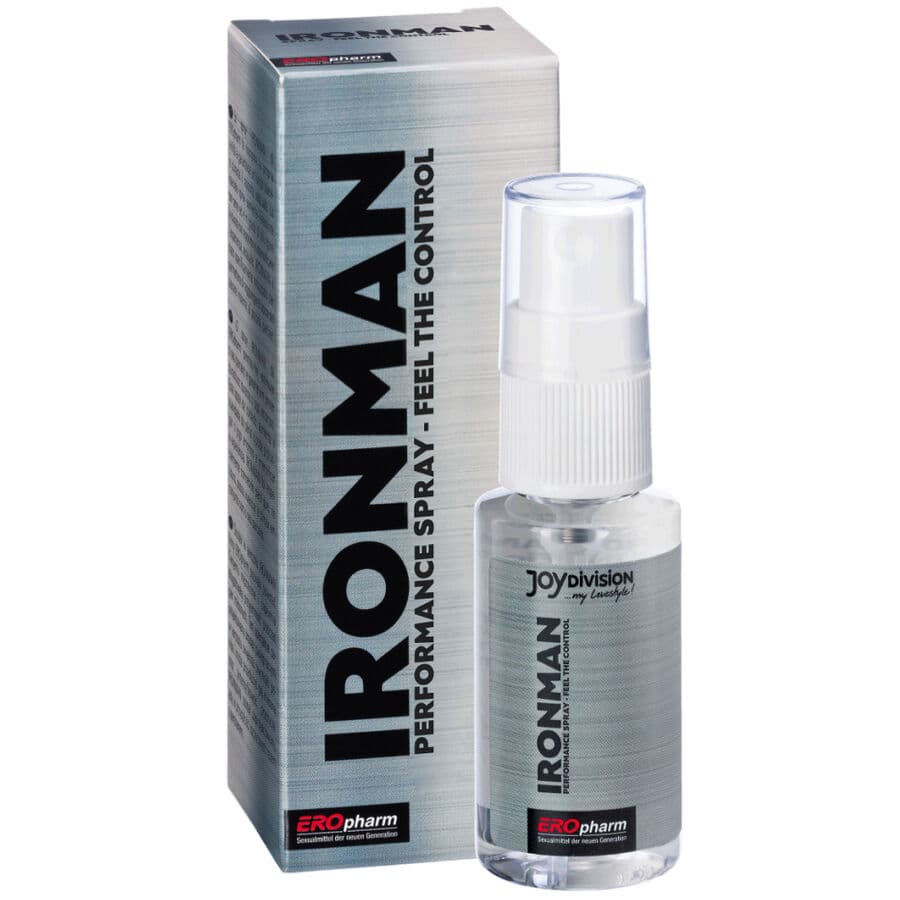 Joydivision Eropharm Ironman – Leistungsspray für Männer, 30 ml