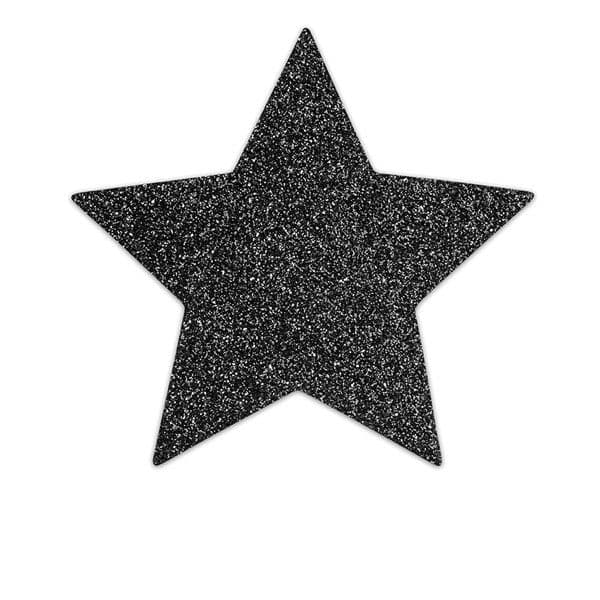 Bijoux Indiscrets Flash Black Star – Nippelpasties in Sternform