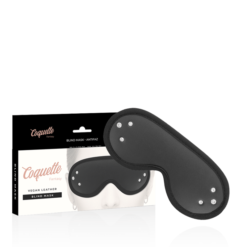Coquette Chic Desire Fantasy – Augenmaske aus veganem Leder
