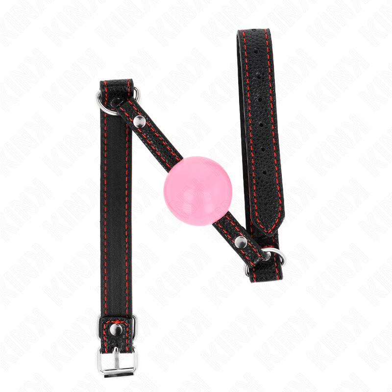 Kink – Ballknebel aus Metall, Roségoldfarben