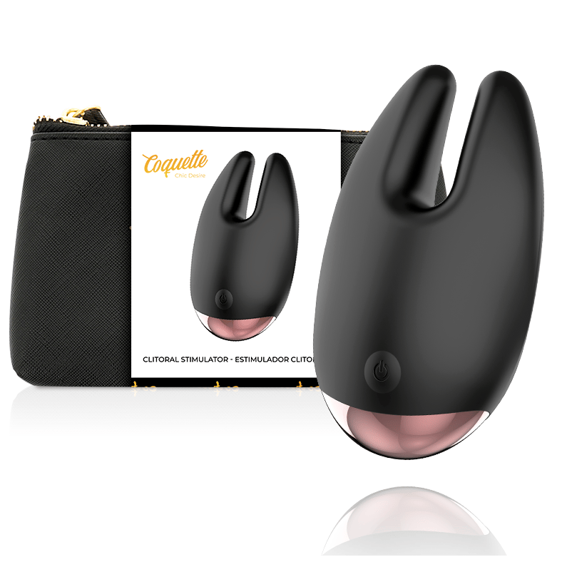 Coquette Chic Desire – Klitoris-Vibrator Schwarz/Gold