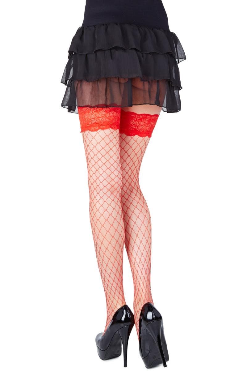 Legg Story Rita – halterlose Netz-Strümpfe