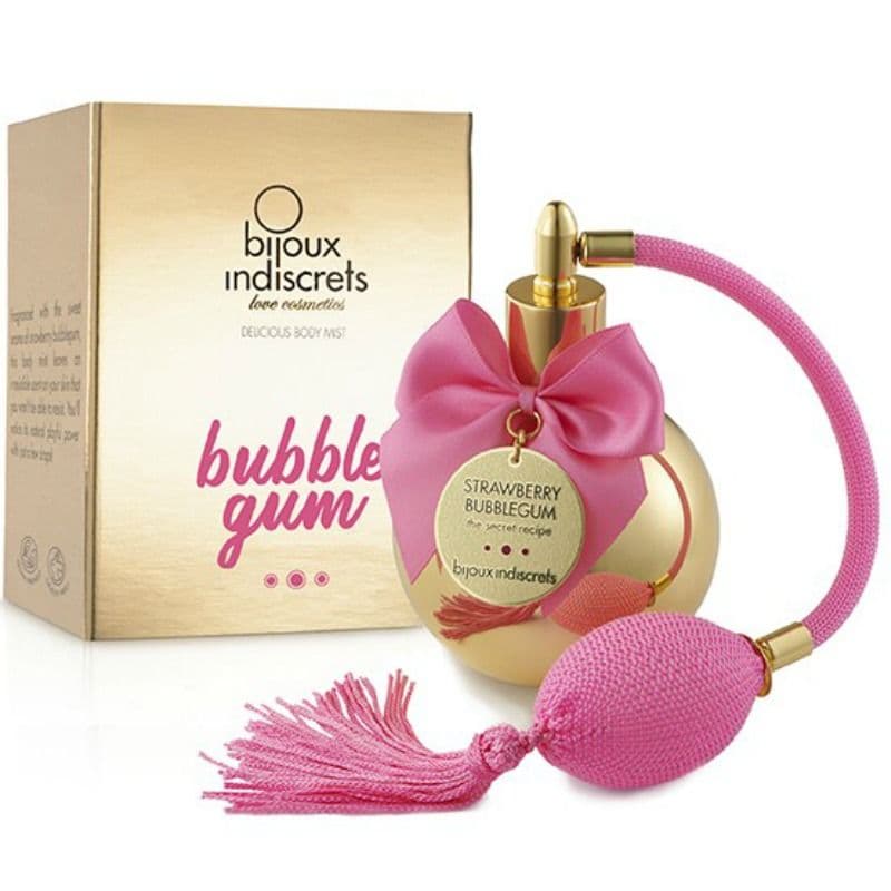 Bijoux Indiscrets Bubble Gum – Körperspray Erdbeere, 100 ml