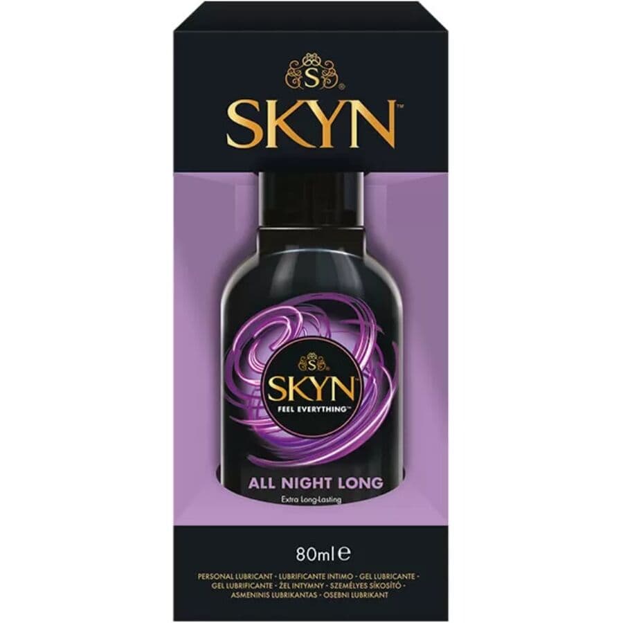 Skyn All Night Long – Silikon-Gleitgel für Analverkehr, 80 ml