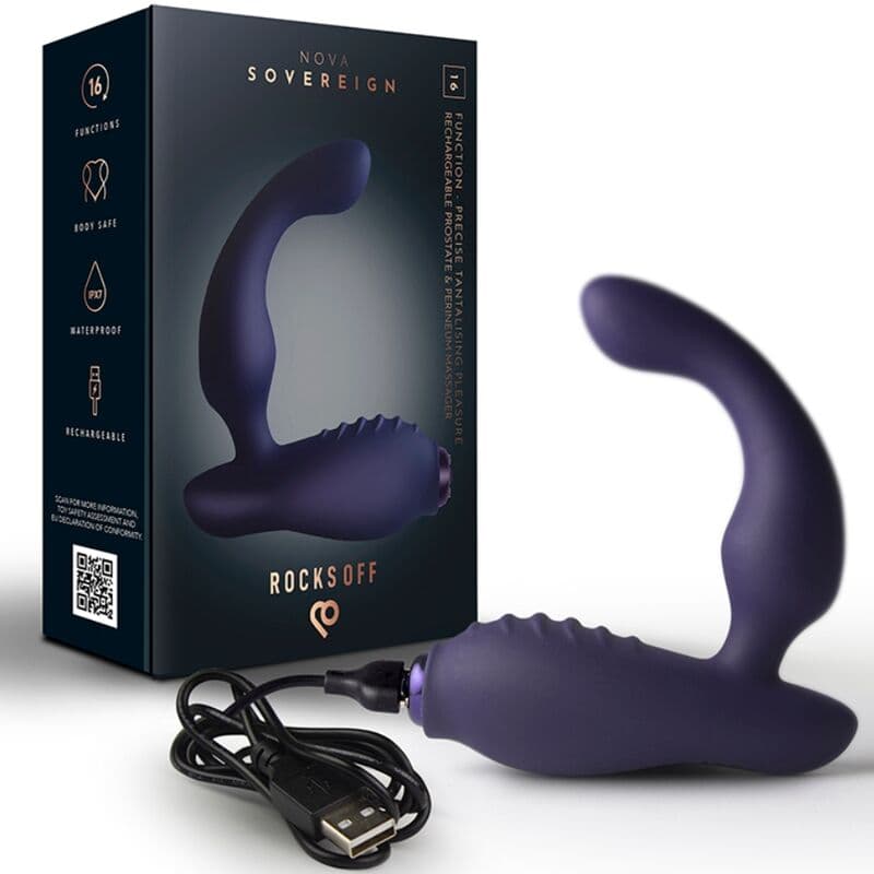 Rocks Off Nova Sovereign – Prostatavibrator mit Dammstimulation