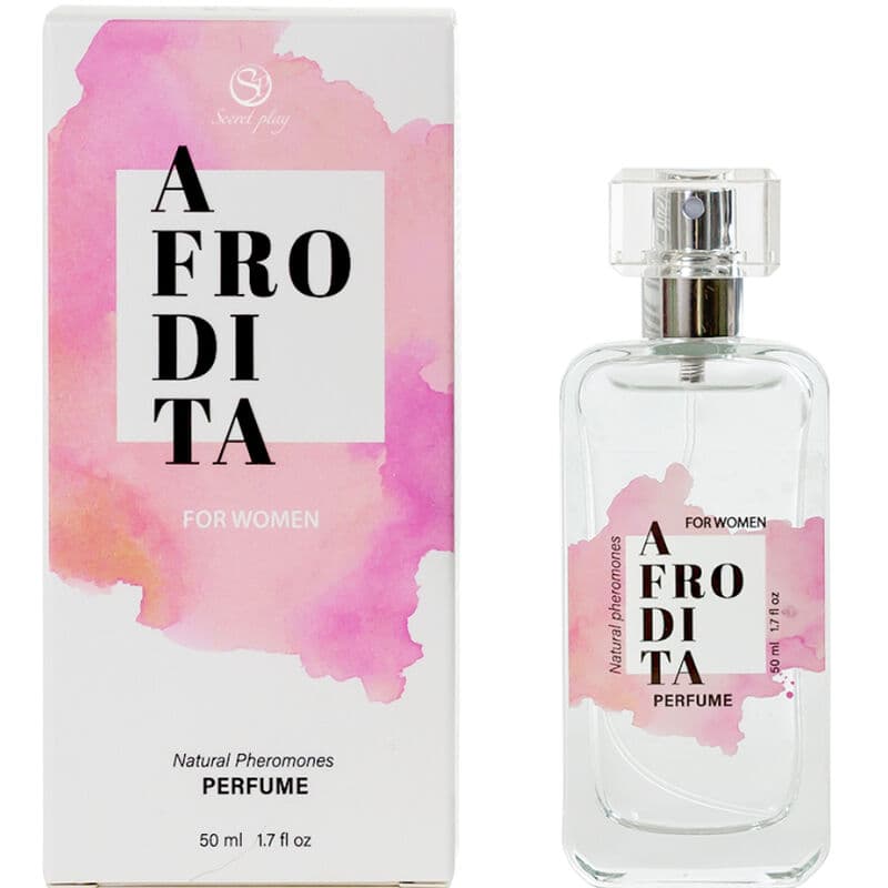 SecretPlay Aphrodite – Pheromon-Parfumspray mit Karamellduft, 50 ml