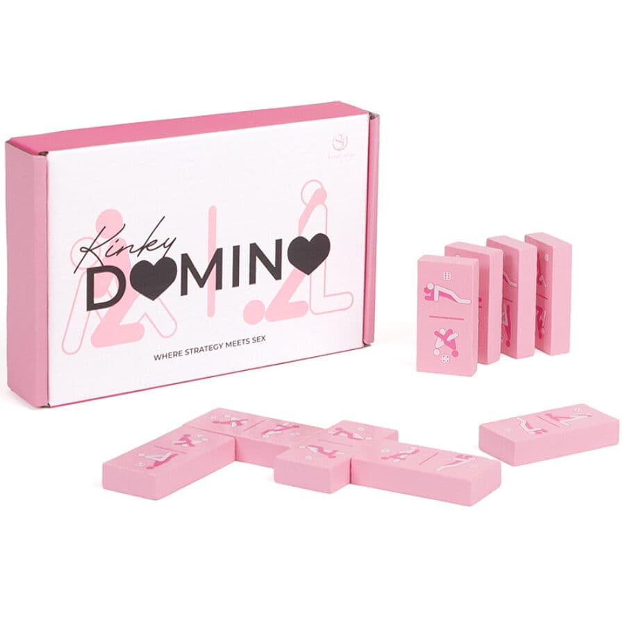 Secretplay Kinky Domino – Erotisches Domino-Holzspiel