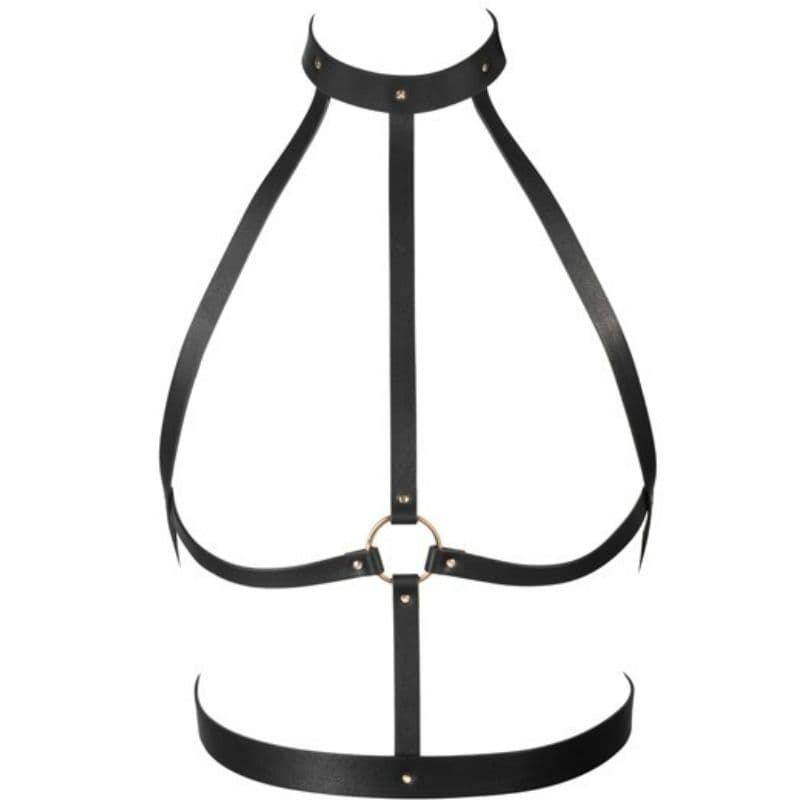 Bijoux Indiscrets Maze H – veganes Harness in Schwarz