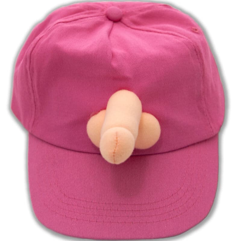 Diablo Picante – Mütze mit Penis-Pfeife, Pink