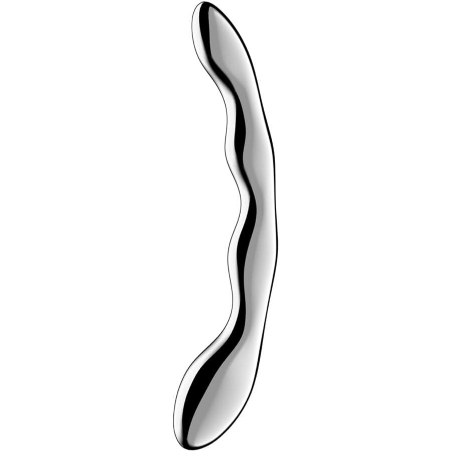 Satisfyer Cosmic Crest 2 – Doppelseitiger G-Punkt-Dildo aus Edelstahl