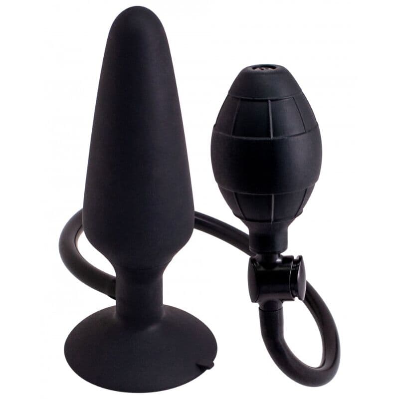 Seven Creations – aufblasbarer Analplug aus Silikon mit Handpumpe