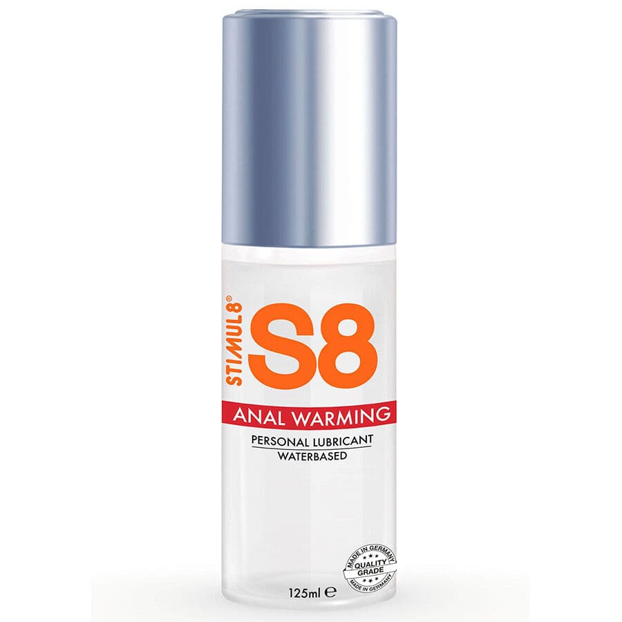 Stimul8 S8 – Anal-Schmiermittel mit Wärmeeffekt, Wasserbasis, 125 ml