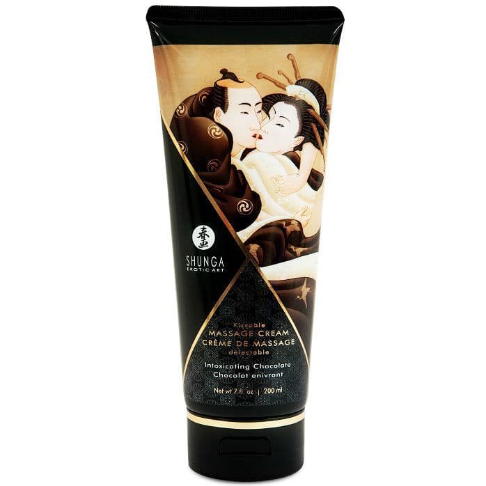 Shunga Massagecreme Schokolade – Sinnliche Massagecreme, 200 ml