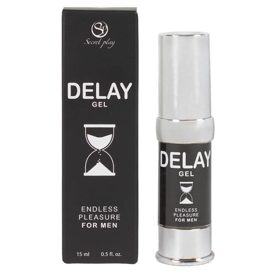 Secretplay Endloses Vergnügen – veganes Verzögerungsgel, 15 ml