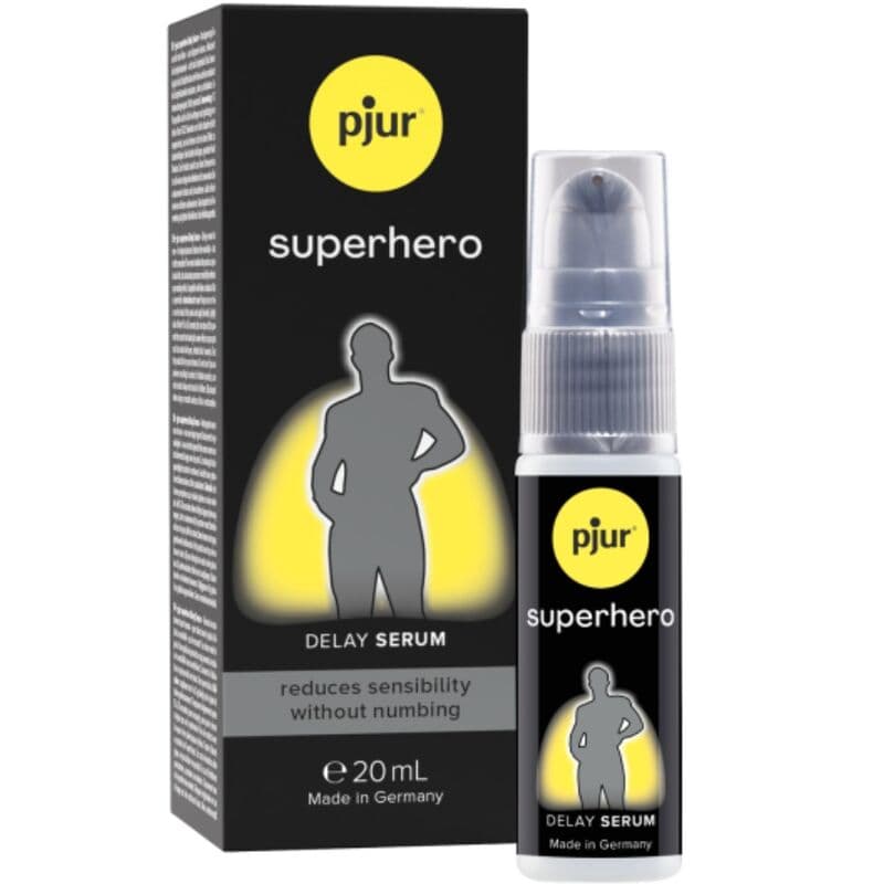 Pjur Superhero – konzentriertes Verzögerungsserum, 20 ml